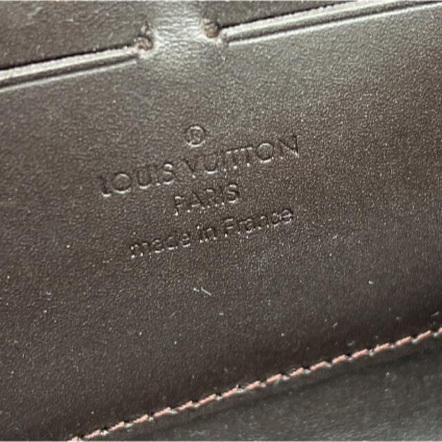 LOUIS VUITTON(ルイヴィトン)の美品！LOUIS VUITTONルイヴィトン　ヴェルニ　長財布ジッピーウォレット レディースのファッション小物(財布)の商品写真