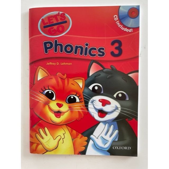 Let's go phonics 1,2,3 レッツゴーフォニックス 新品