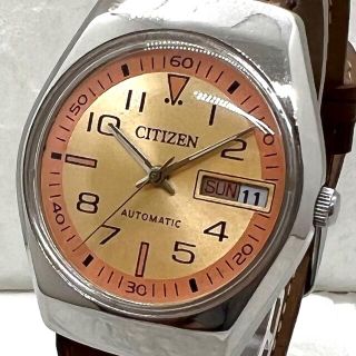 シチズン(CITIZEN)の【美品】CITIZEN/シチズン/ヴィンテージ腕時計/機械式自動巻き/メンズ(腕時計(アナログ))