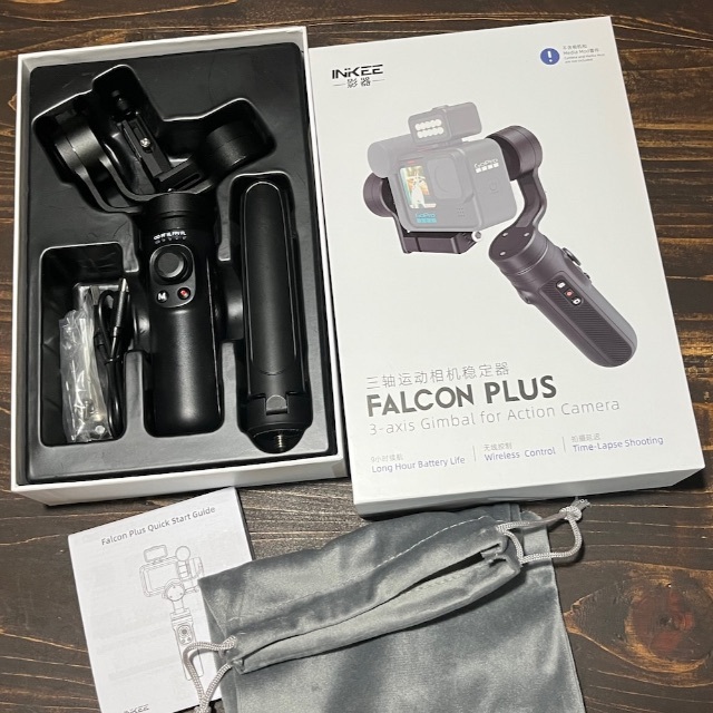 INKEE Falcon Plus アクションカム用 ジンバル Gopro等 【中古】 3800 ...