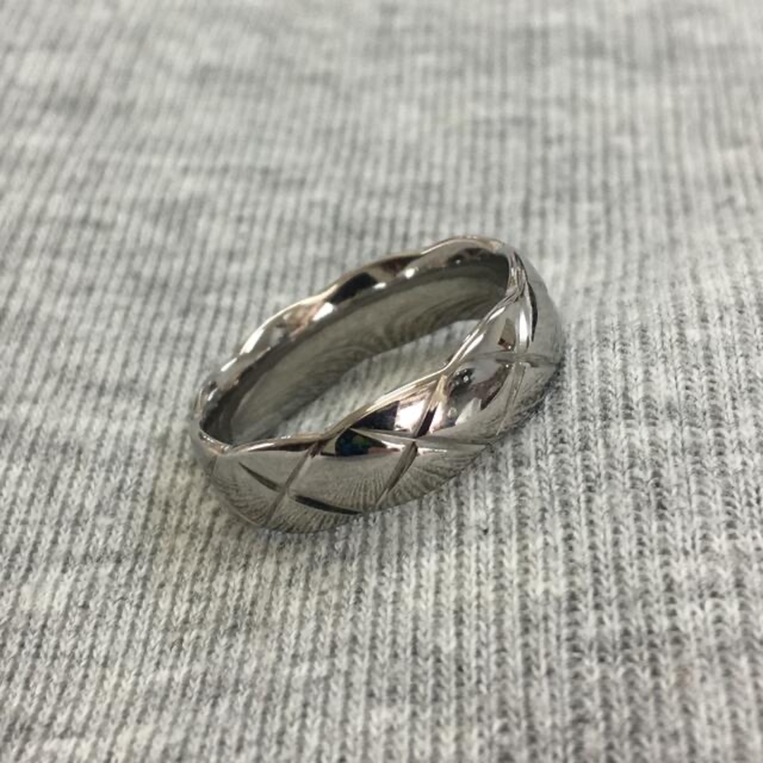 Matelassé ring キルティングリング シルバー レディースのアクセサリー(リング(指輪))の商品写真