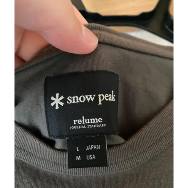 Snow Peak(スノーピーク)のスノーピーク　relume Tシャツ メンズのトップス(Tシャツ/カットソー(半袖/袖なし))の商品写真