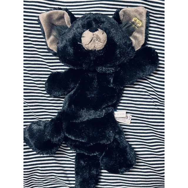 mmts(マミタス)のmmts マミタス　黒ネコ　ぬいぐるみポーチ レディースのファッション小物(ポーチ)の商品写真
