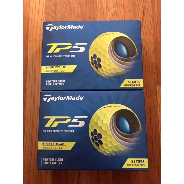 テーラーメイド　TP5 イエロー　2ダースセット
