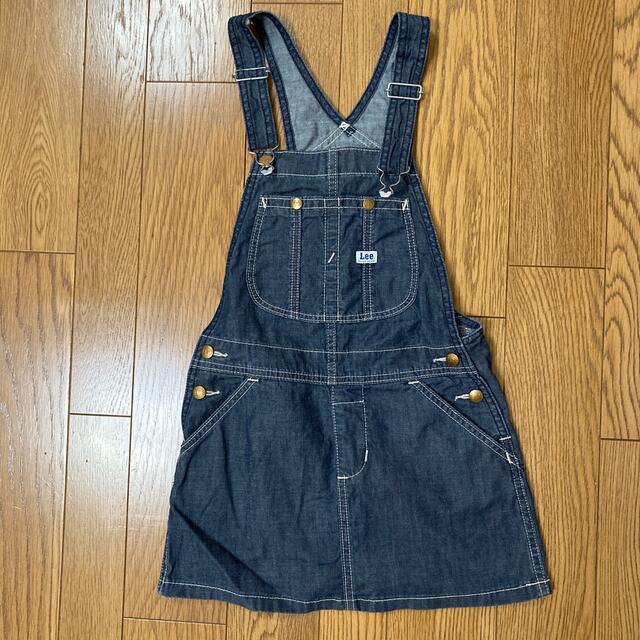 Lee(リー)のLee ジャンパースカート 130 120 キッズ/ベビー/マタニティのキッズ服女の子用(90cm~)(ワンピース)の商品写真