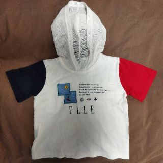 エル(ELLE)の子供用ELLE フード付Tシャツ(Tシャツ/カットソー)