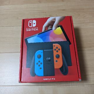 switch 有機EL ネオン　未使用品(家庭用ゲーム機本体)