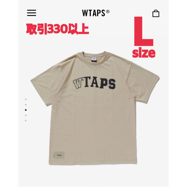 WTAPS 2022SS RANSOM SS T-SHIRT BEIGE L | フリマアプリ ラクマ