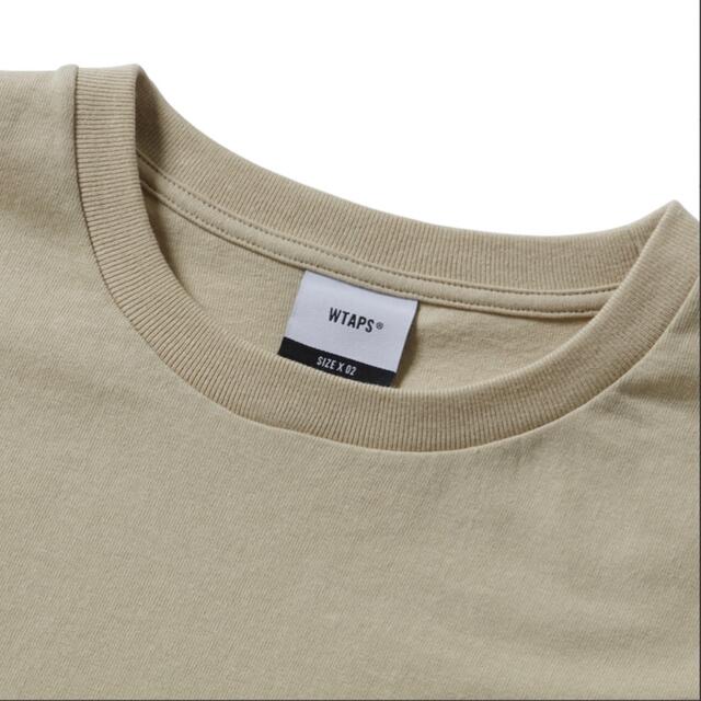 W)taps(ダブルタップス)のWTAPS 2022SS STANDART SS T-SHIRT BEIGE L メンズのトップス(Tシャツ/カットソー(半袖/袖なし))の商品写真