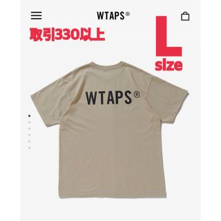 ダブルタップス(W)taps)のWTAPS 2022SS STANDART SS T-SHIRT BEIGE L(Tシャツ/カットソー(半袖/袖なし))