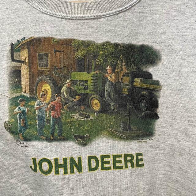 スウェットJohn deere crew sweatshirt