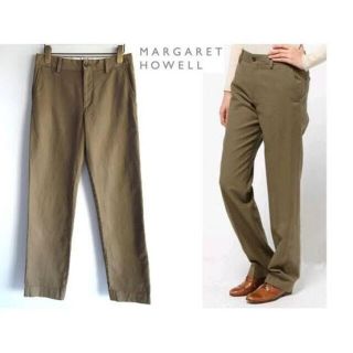 雰囲気◎ Margaret Howell 日本製 リネンベイカートラウザーズ-