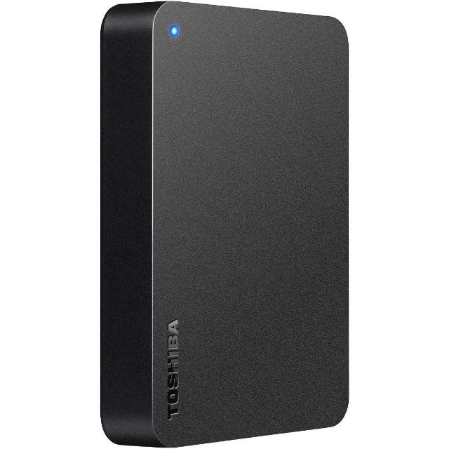 東芝(トウシバ)の東芝 Canvio 4TB ブラック HD-TPA4U3-B/N スマホ/家電/カメラのPC/タブレット(PC周辺機器)の商品写真