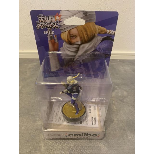 新品未開封 amiibo アミーボ シーク（大乱闘スマッシュブラザーズシリーズ）