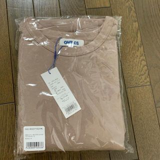 オムネス(OMNES)のオムネス　USAコットン　サイドスリットTシャツワンピース(ひざ丈ワンピース)