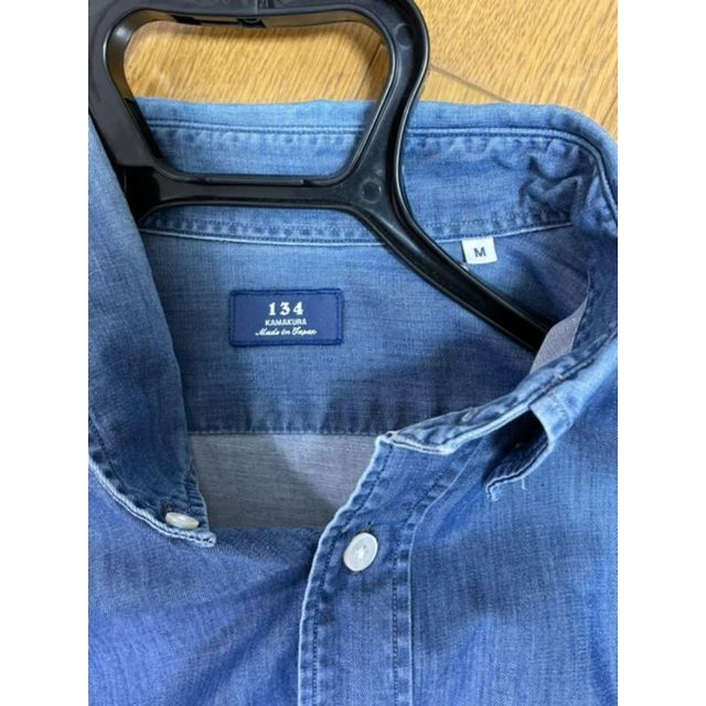 MAKER'S SHIRT KAMAKURA　インディゴボタンダウン　シャツ　M メンズのトップス(シャツ)の商品写真