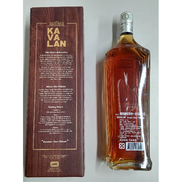 カバラン 1000ml KAVALAN Single Malt ウイスキー０