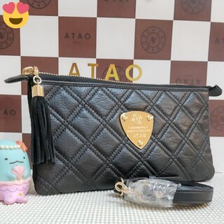 ATAO アタオ 財布 サイフ アミュレット ブラック系