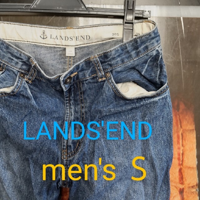 LANDS’END(ランズエンド)のLANDS'END/XS～S デニム パンツ メンズのパンツ(デニム/ジーンズ)の商品写真