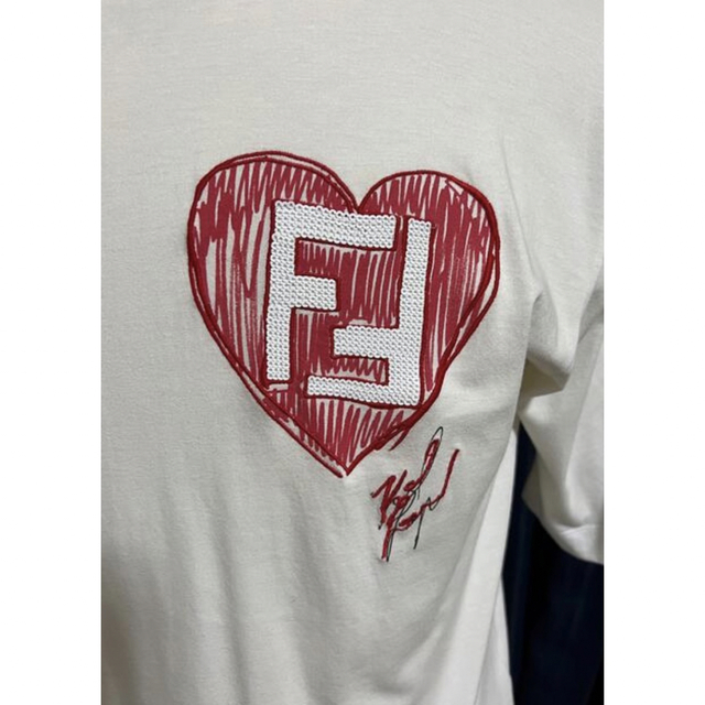 FENDI(フェンディ)のFENDI×karl lagerfeld限定Tシャツ白石麻衣さん着用 レディースのトップス(Tシャツ(半袖/袖なし))の商品写真
