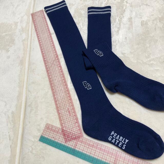 PEARLY GATES(パーリーゲイツ)のPEARLY GATES🐇　⛳️ニーハイソックス　ロングハイソックス🧦 スポーツ/アウトドアのゴルフ(ウエア)の商品写真