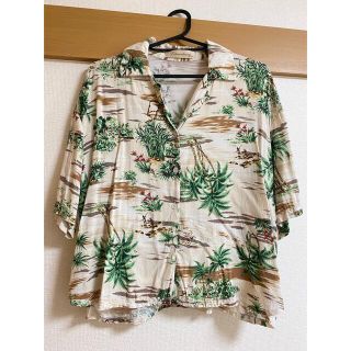 アロハシャツ　シャツ　hawaiian(シャツ/ブラウス(半袖/袖なし))