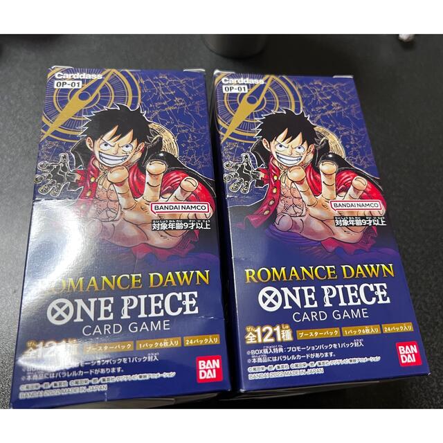 ONE PIECE - 【新品未開封】ワンピースカード ロマンスドーン box 2箱