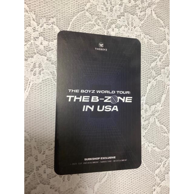 THEBOYZ THE B ZONE in USA トレカ ヒョンジェセット