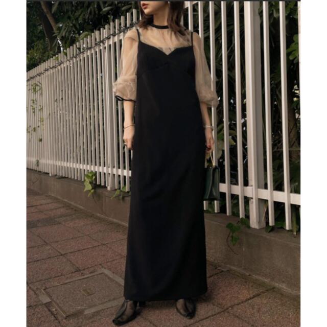 Ameri VINTAGE(アメリヴィンテージ)のMANY WAY AIRY VEIL DRESS レディースのワンピース(ロングワンピース/マキシワンピース)の商品写真