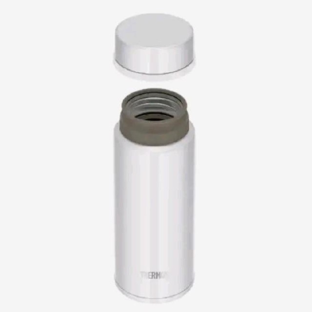 THERMOS(サーモス)の【新品】サーモス☆ 真空断熱ケータイマグ パールホワイト  2本セット インテリア/住まい/日用品のキッチン/食器(弁当用品)の商品写真