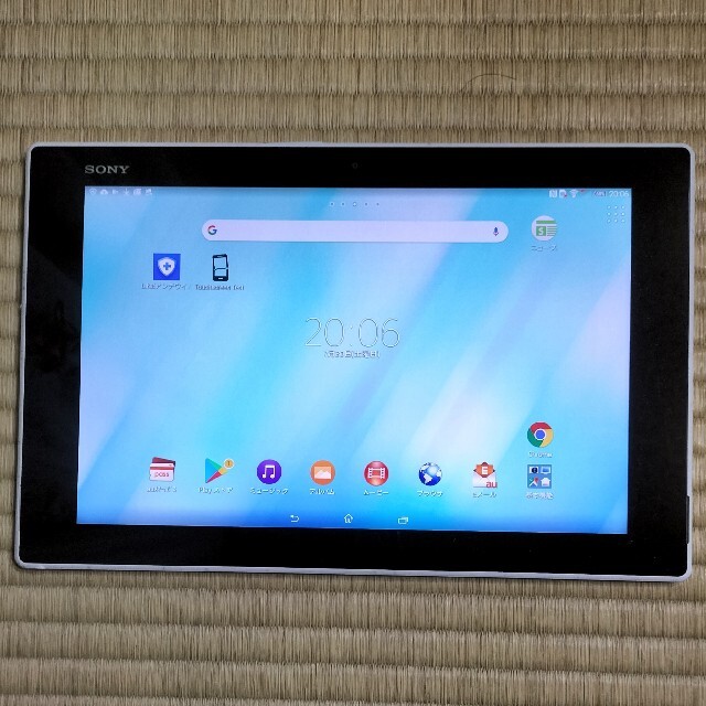 Xperia(エクスペリア)のフルセグTV付き Xperia Z2 Tablet  SOT21 スマホ/家電/カメラのPC/タブレット(タブレット)の商品写真