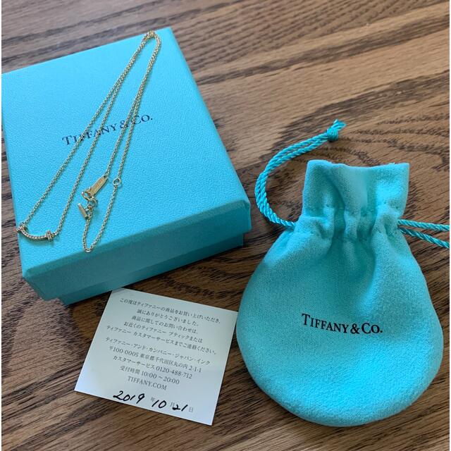 誕生日プレゼント Tiffany & &Co.Tスマイルネックレス マイクロ 専用