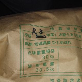 宮城ひとめぼれ米　専用(米/穀物)