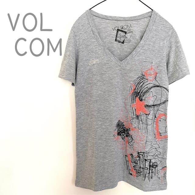 volcom(ボルコム)のVOLCOM ボルコム 半袖 Tシャツ レディース S レディースのトップス(Tシャツ(半袖/袖なし))の商品写真