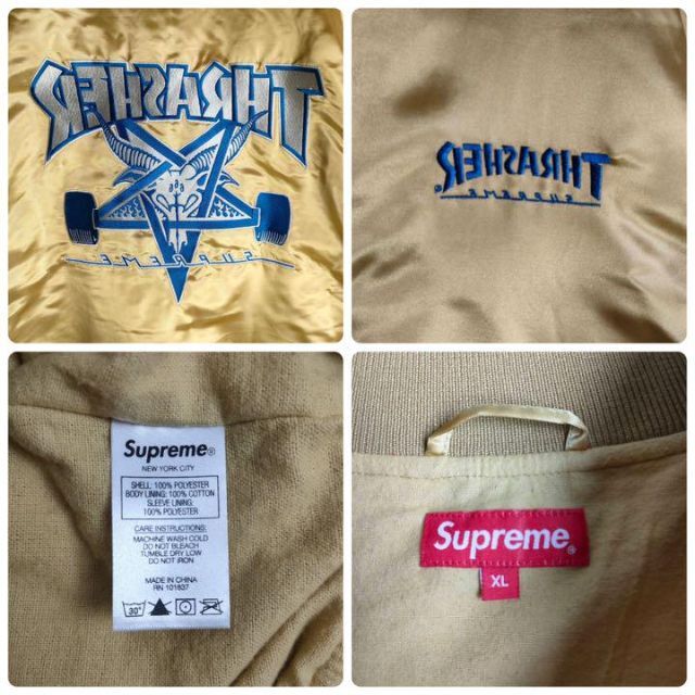 ブランド Supreme シュプリーム×スラッシャー☆希少XLサイズ即完売 ...