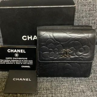 シャネル(CHANEL)のシャネル　カメリア　財布(財布)