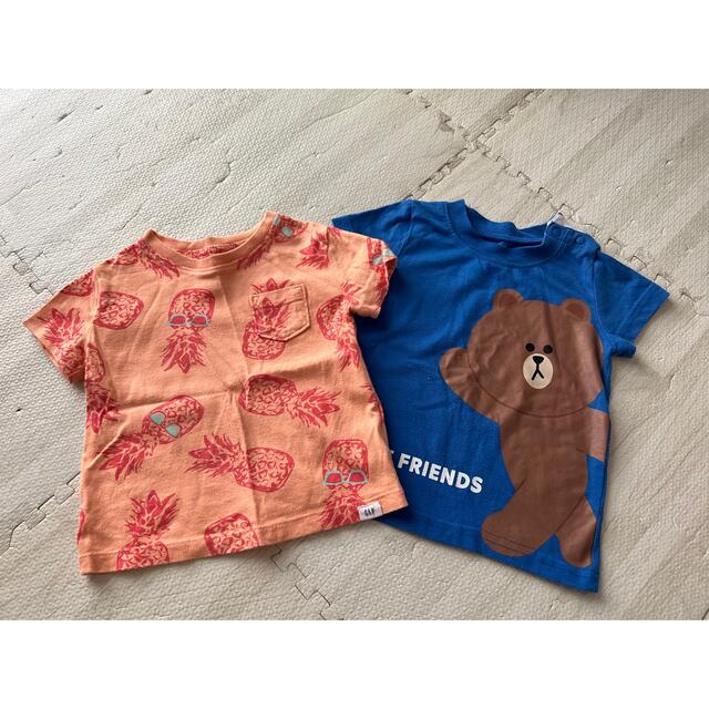 GAP(ギャップ)の【GAP.LINE】Tシャツ セット 70cm 80cm キッズ/ベビー/マタニティのベビー服(~85cm)(Ｔシャツ)の商品写真