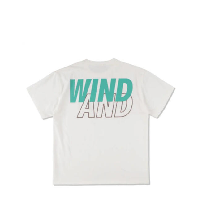 WIND AND SEA ロゴTシャツ　ミント　L