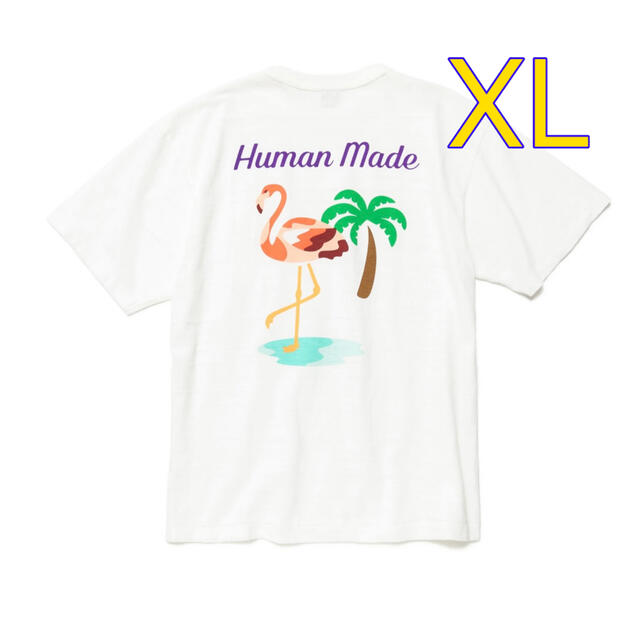 HUMAN MADE(ヒューマンメイド)のHUMAN MADE FLAMINGO POCKET T-SHIRT XL メンズのトップス(Tシャツ/カットソー(半袖/袖なし))の商品写真