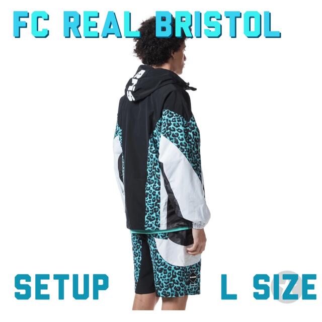 FCRB MULTI PATTERN JACKET  SHORTS セットアップBLACKサイズ