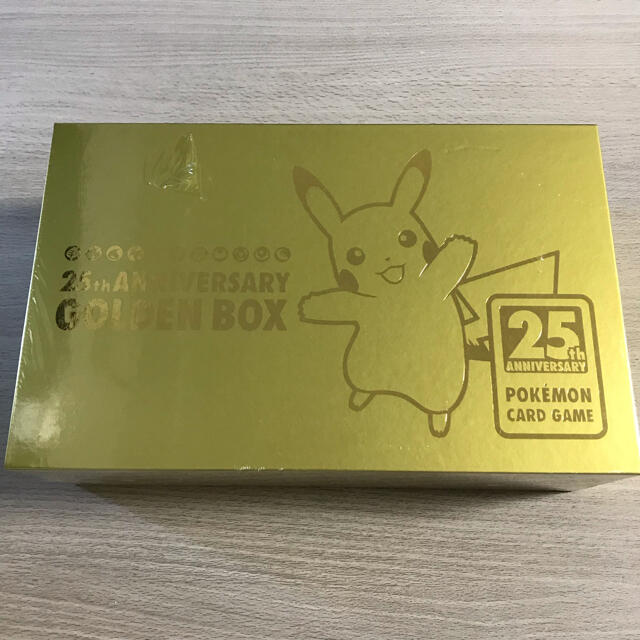 ポケモン(ポケモン)の未開封　新品　ANNIVERSARY GOLDEN BOX 25th 25 エンタメ/ホビーのトレーディングカード(Box/デッキ/パック)の商品写真