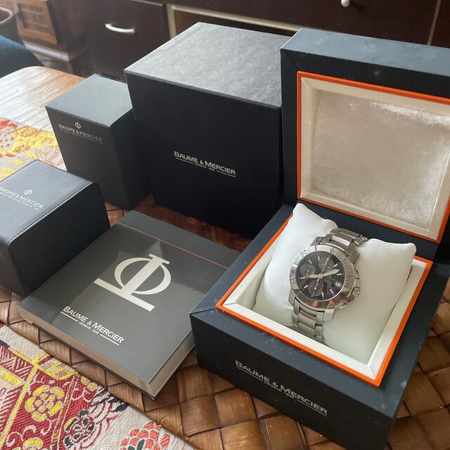 BAUME&MERCIER(ボームエメルシエ)のBAUME&MERCIER ケープランド　クロノグラフ メンズの時計(腕時計(アナログ))の商品写真