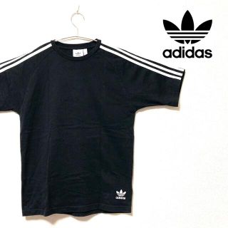 アディダス(adidas)の【美品】アディダスオリジナルス   tシャツ   M 半袖　刺繍ロゴ(Tシャツ/カットソー(半袖/袖なし))