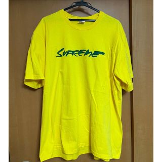 シュプリーム(Supreme)のSupreme Futura Logo Tee Yellow(Tシャツ/カットソー(半袖/袖なし))