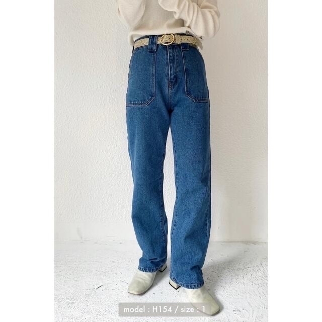 STUDIOUSSOLOV SAFARI BAKER DENIM ゾロウ　ベイカーデニム