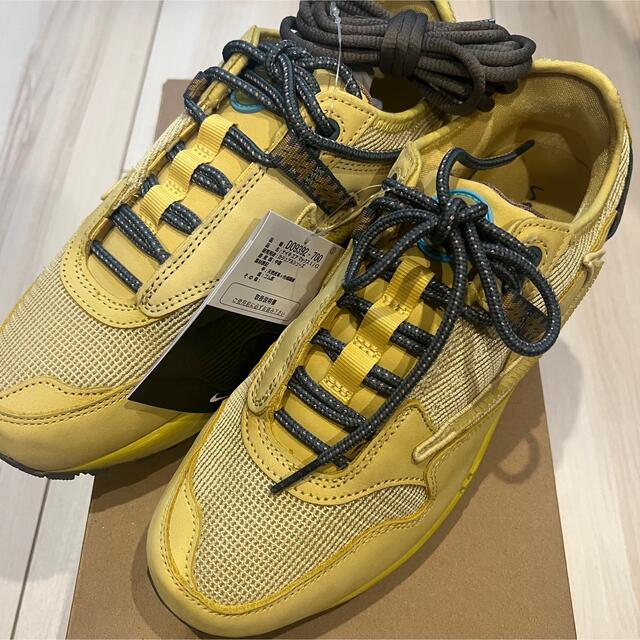 NIKE(ナイキ)のTravis Scott Nike Air Max 1 CACT.US Gold メンズの靴/シューズ(スニーカー)の商品写真