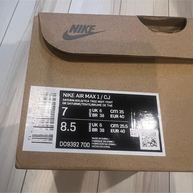 NIKE(ナイキ)のTravis Scott Nike Air Max 1 CACT.US Gold メンズの靴/シューズ(スニーカー)の商品写真