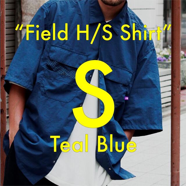 S：ノースフェイス パープルレーベル  FIELD H/S SHIRT 紺