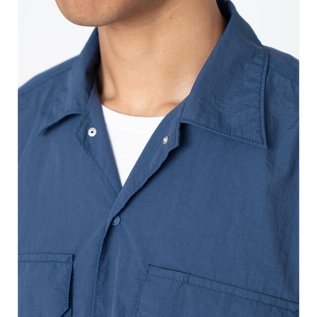 S:ノースフェイス パープルレーベル FIELD H/S SHIRT 紺 【送料無料