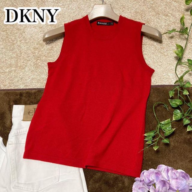 DKNY - DKNY♡ノースリーブ ニット プルオーバー ウール DONNA KARANの ...